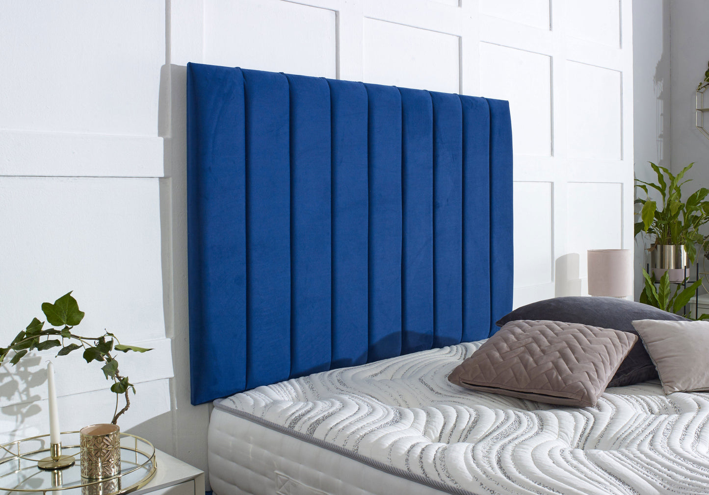 Savannah Divan Bed Set with Tall Headboard and Footboard