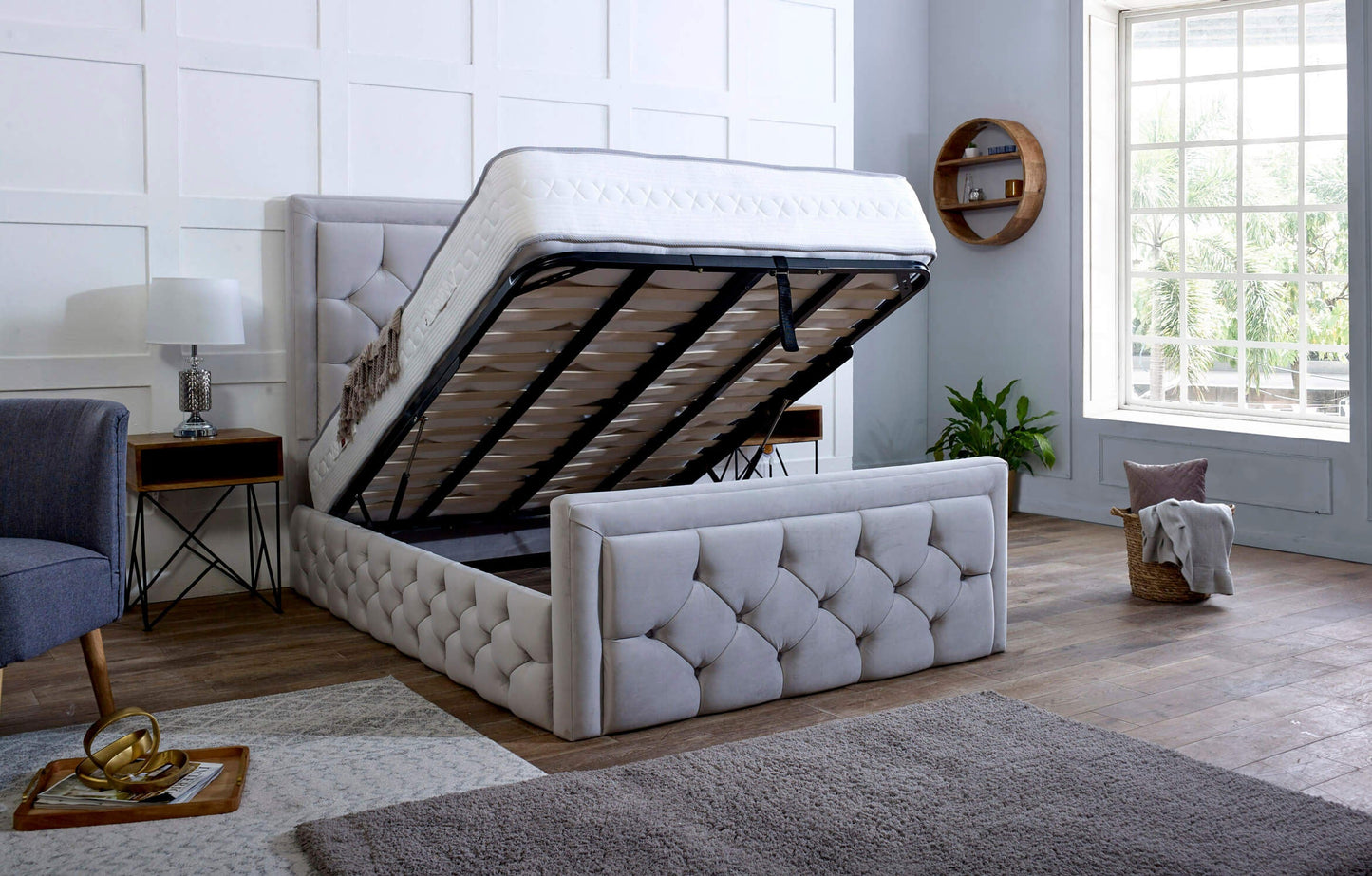 Aliyah Ottoman Storage Bed Frame