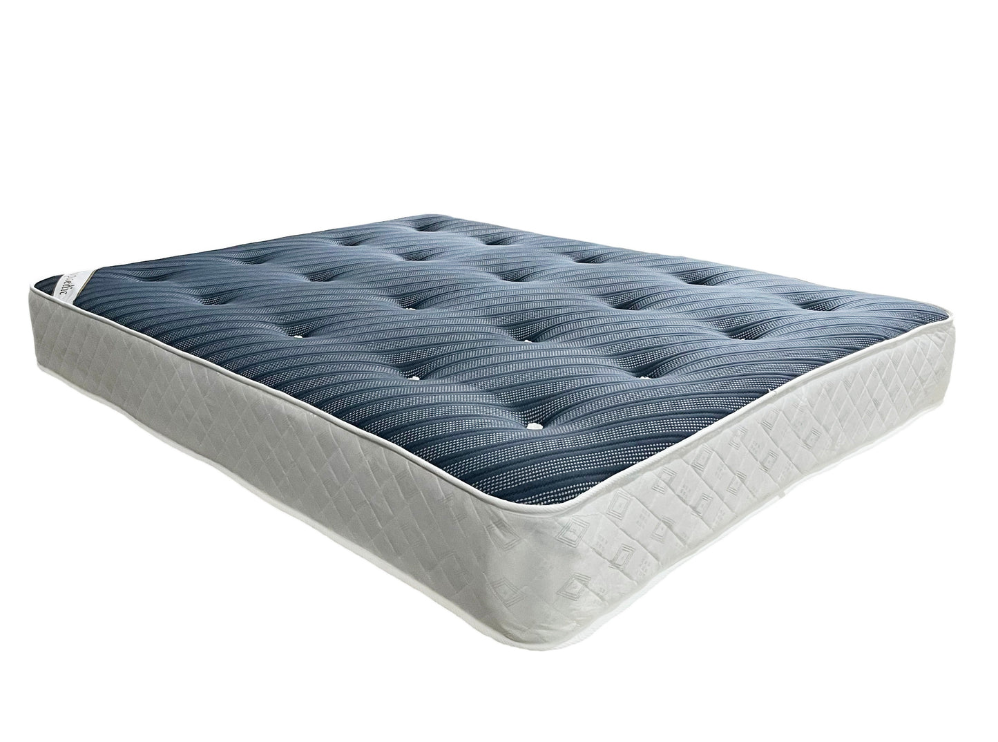 Aurora Divan Bed Set with Button Border Headboard
