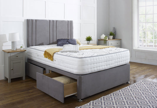 Khloe Divan Bed Set with Headboard