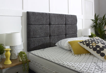 Monty Divan Bed Set with Button Headboard