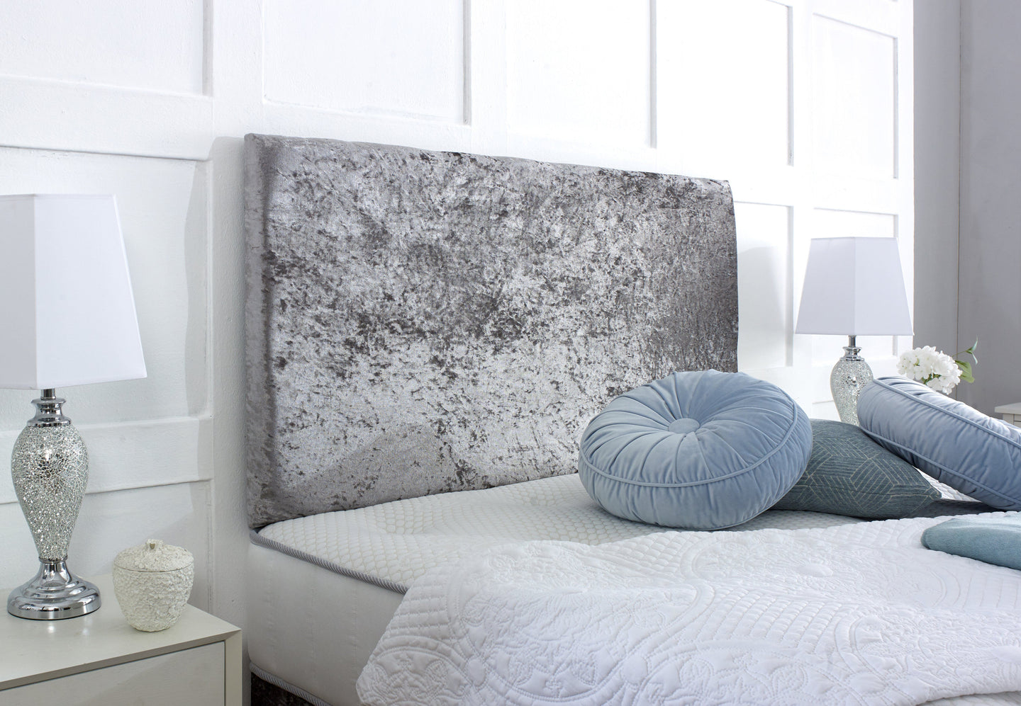 Buckingham Divan Bed Set with Headboard