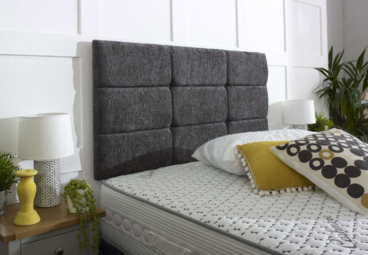 Monty Upholstered Button Headboard